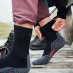Falke TK2 Sensitive Trekking Vandrestrømper Dame Sort