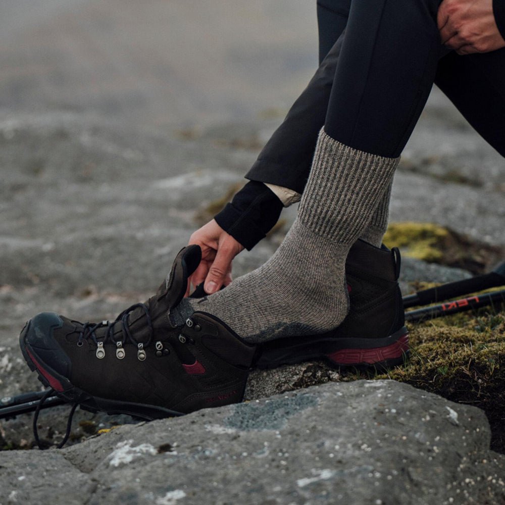 Falke TK1 Trekking Vandresokker Herre Uld Smog