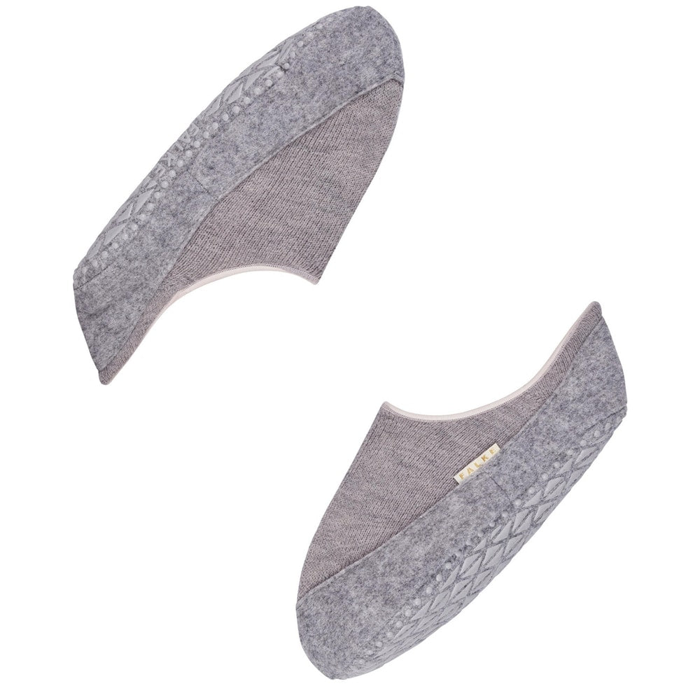 Falke Cosyshoe Skridsikre Strømper Dame Lav Grå