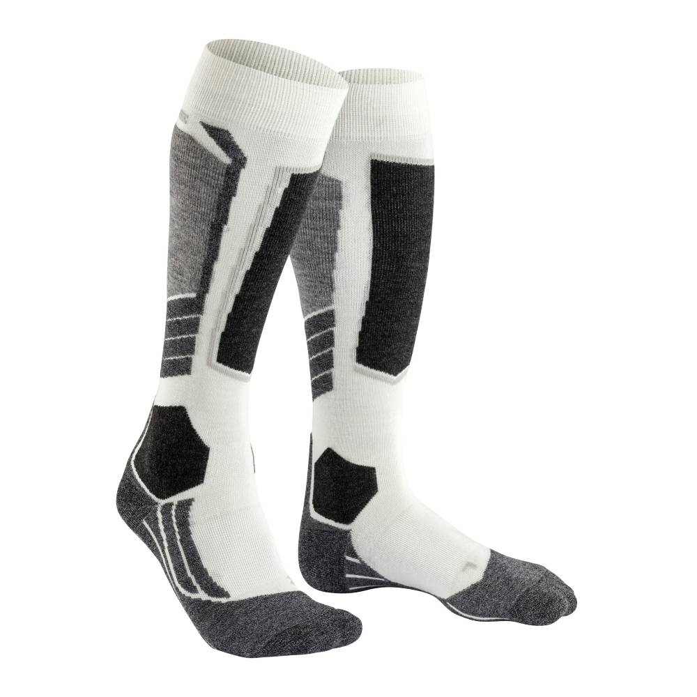 Falke SK2 Women Knee-high Socks Offwhite Black