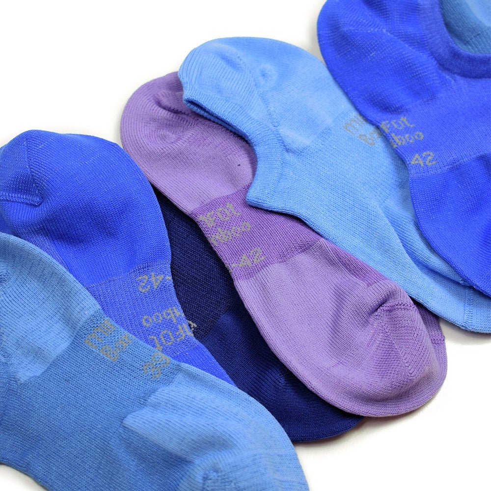 Minfot Ankelstrømper Bambus Sunset 5-pak