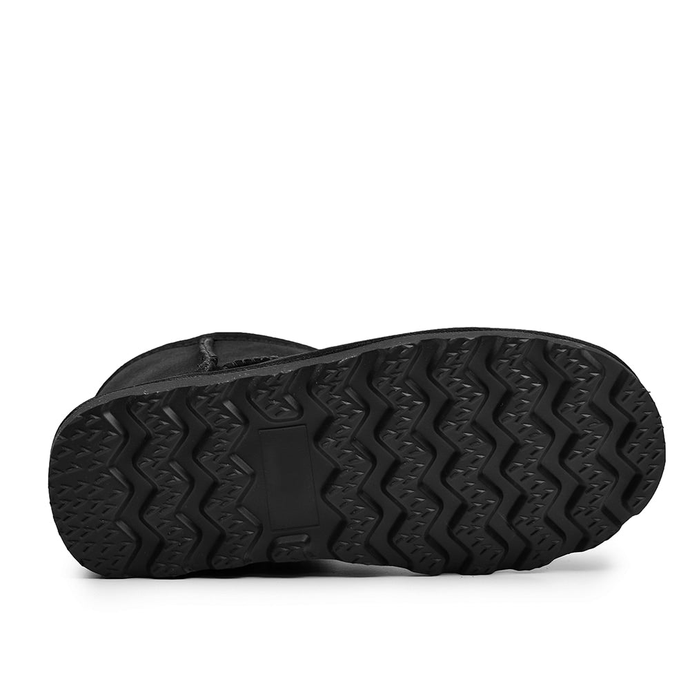 Produktbild 6 - Støvler i fåreskind, Classic Black Rugged Gear