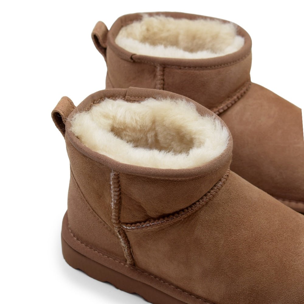 Rugged Gear Fåreskindstøvler Chestnut 