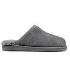 Minfot Hjemmesko Fåreskind Slip-on Orust med sål Grå