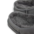 Minfot Hjemmesko Fåreskind Vejle med sål Grå