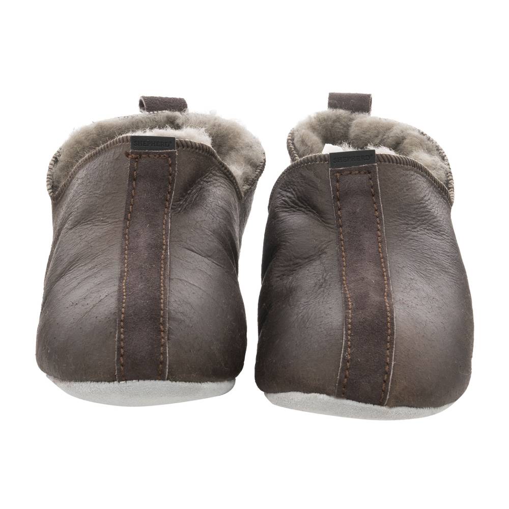 Produktbild 3 - Shepherd Henrik Fårskinnstofflor Stone Oiled Antique