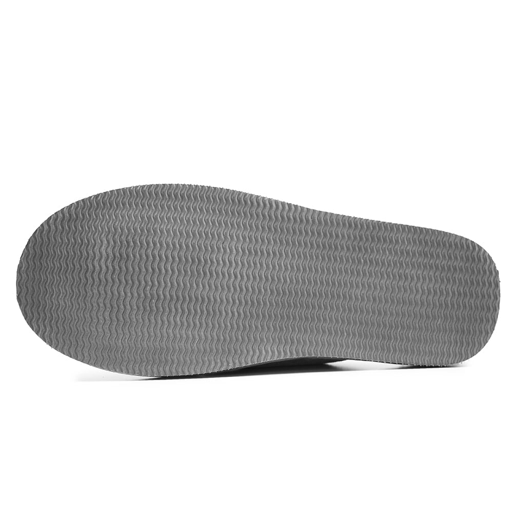 Minfot Hjemmesko Fåreskind Slip-on Orust med sål Grå