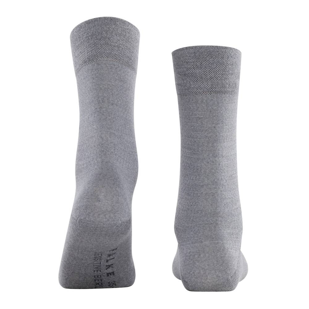 Produktbild 3 - Falke Sensitive Berlin Women Socks Light Grey Melange