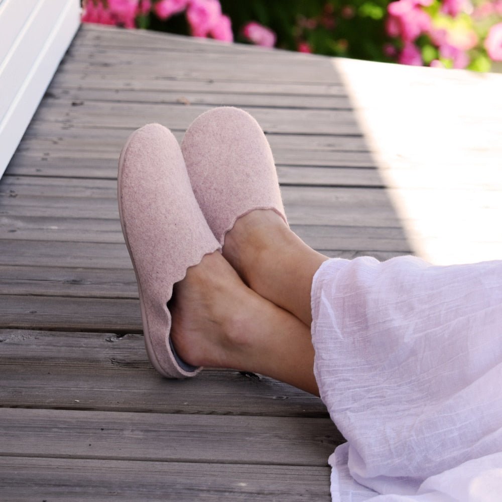 Minfot Hjemmesko Relax Dame Lyserød