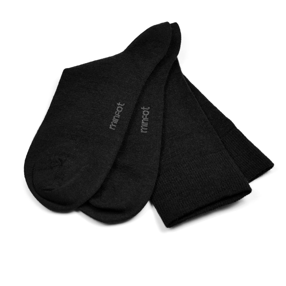 Minfot Strømper Merinould Sort 5-Pak