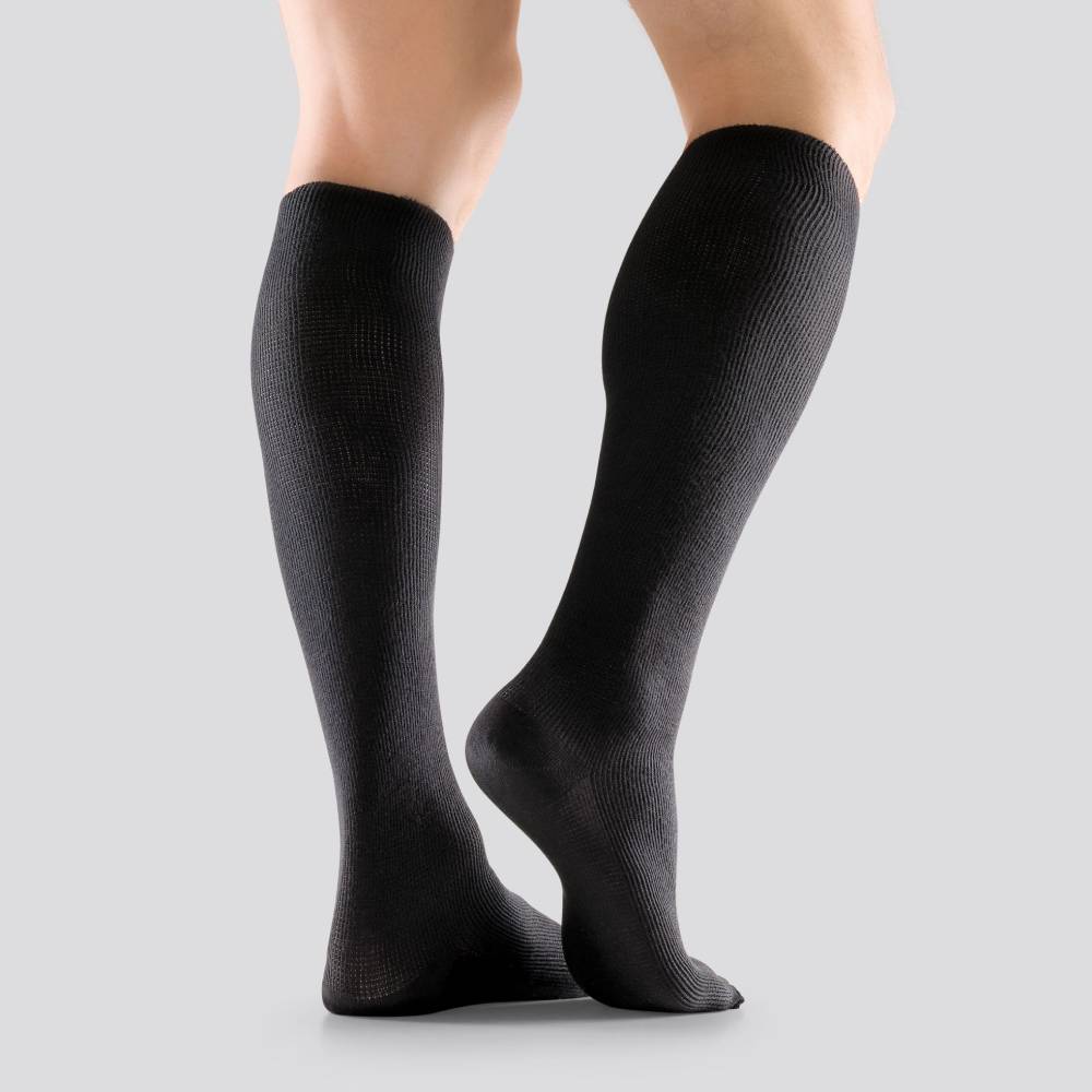 Mabs Støttestrømper Travel Flygstrømper Sort