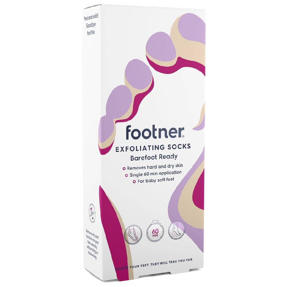 Footner Barefoot Ready Exfolierende Sokker