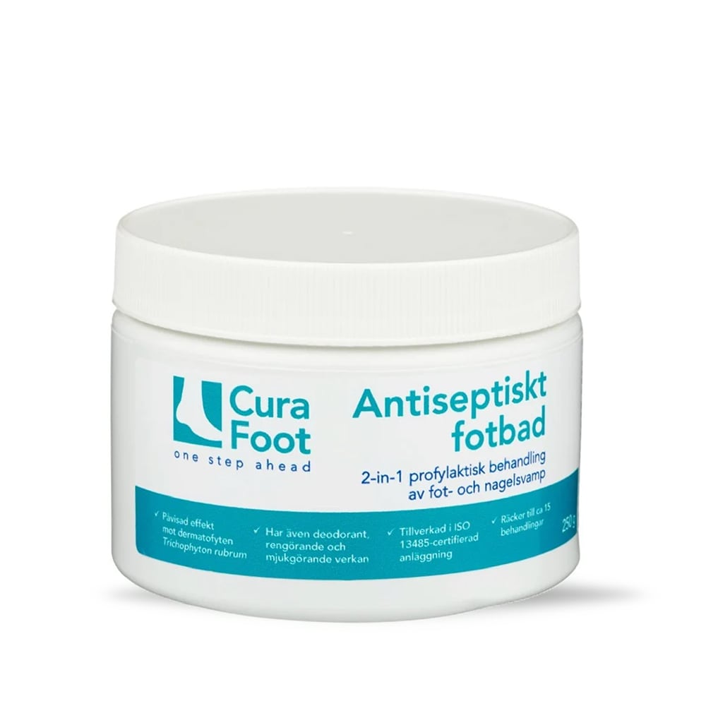 CuraFoot Antiseptisk fodbad 250G