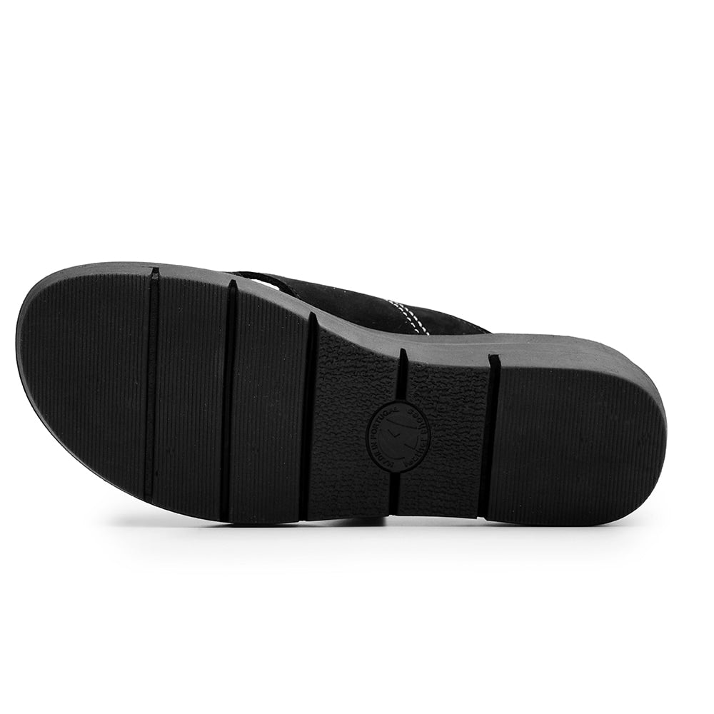 Minfot Sandal Komfort Maira Nubuck Sort