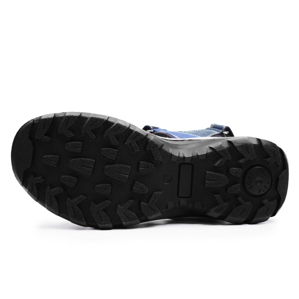 Produktbild 6 - Minfot Sandaler Sandhamn Dam Nubuck Ocean Blue