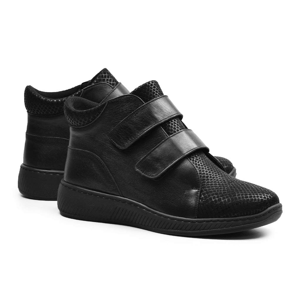 Minfot Hedda Specialsko Stretch Støvle Sort Onyx