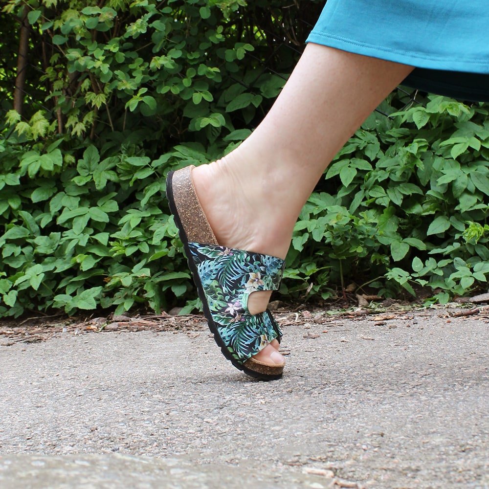 Minfot Sandaler Softstep Tropical Glow Sort