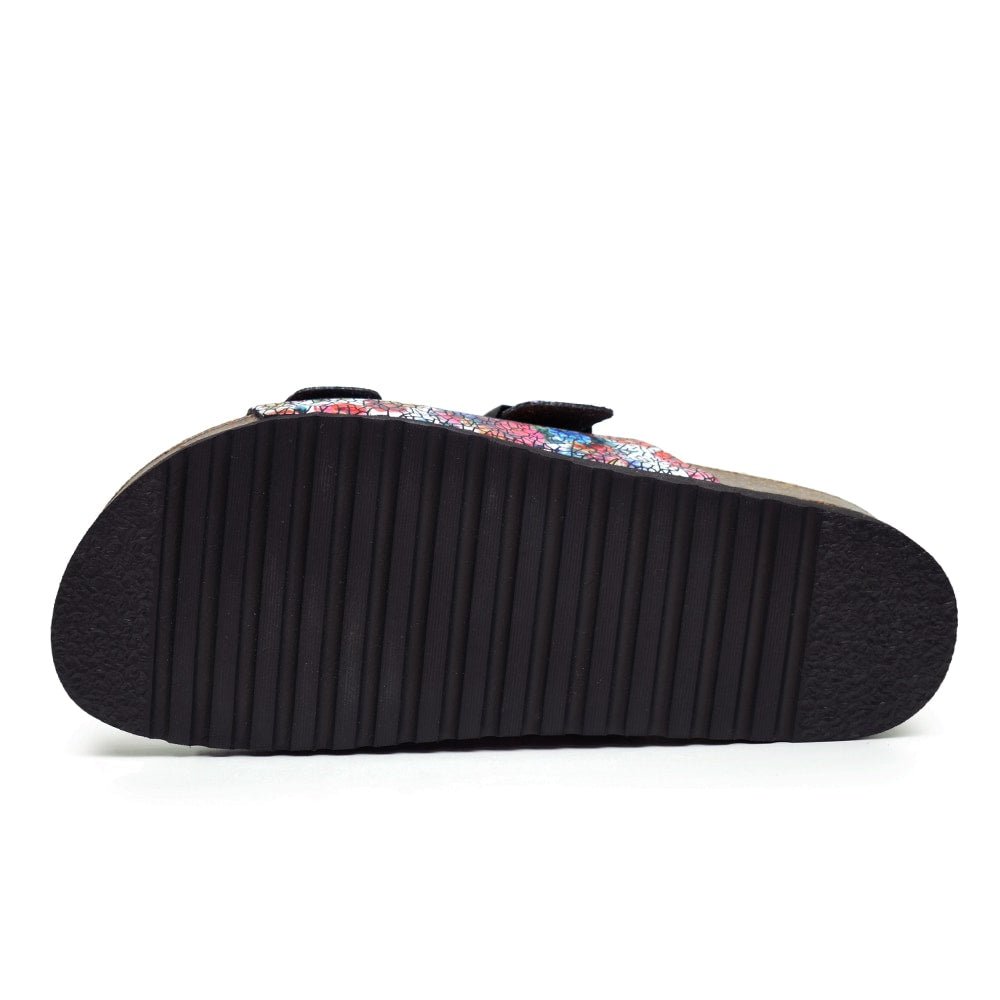 Produktbild 6 - Minfot Sandaler Mjuk Bio Moa Blom Svart