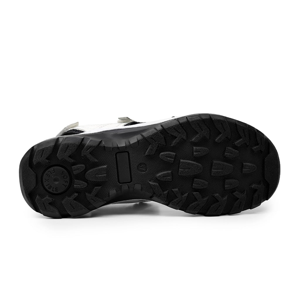 Produktbild 6 - Minfot Sandaler Sandhamn Dam Läder Offwhite