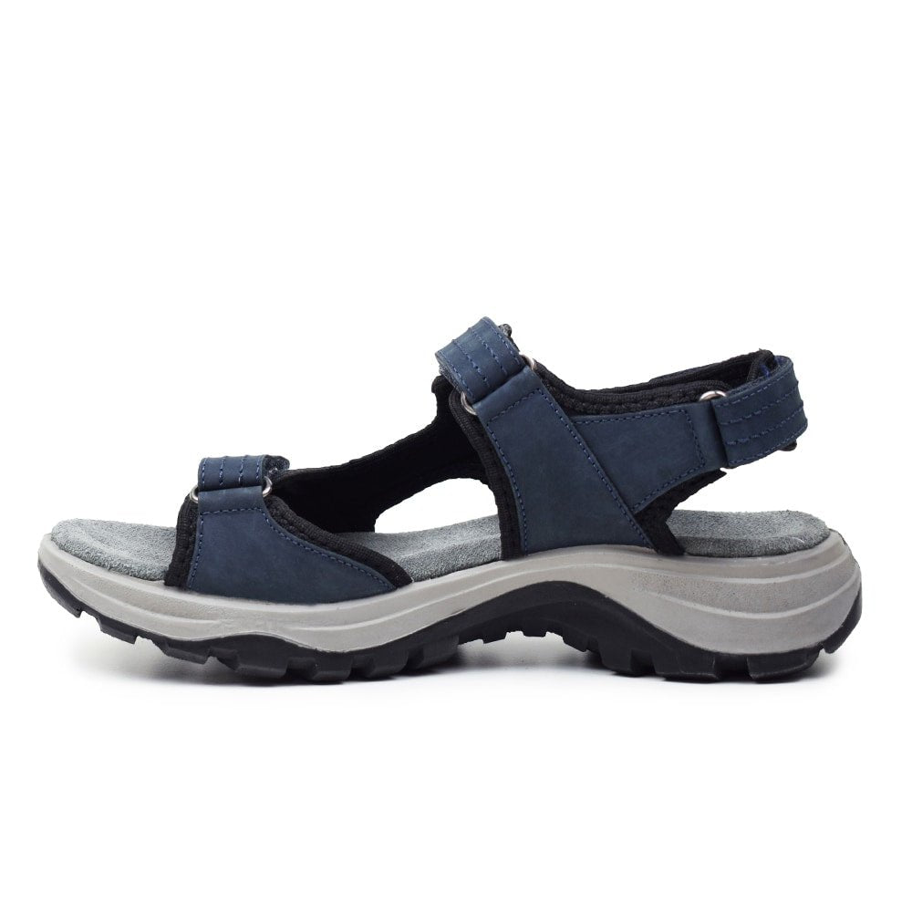 Produktbild 4 - Minfot Sandaler Sandhamn Dam Nubuck Navy
