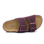 Minfot Sandaler Voss Dame Ruskind Bourgogne