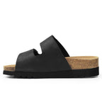 Scholl Monterey Sandaler Dame Sort Guld