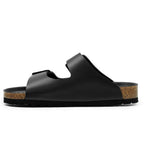 Minfot Uni Bred Biosandal Skinn Sort