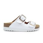 Scholl Sandaler Adapta Ilary Dame Leather Hvid