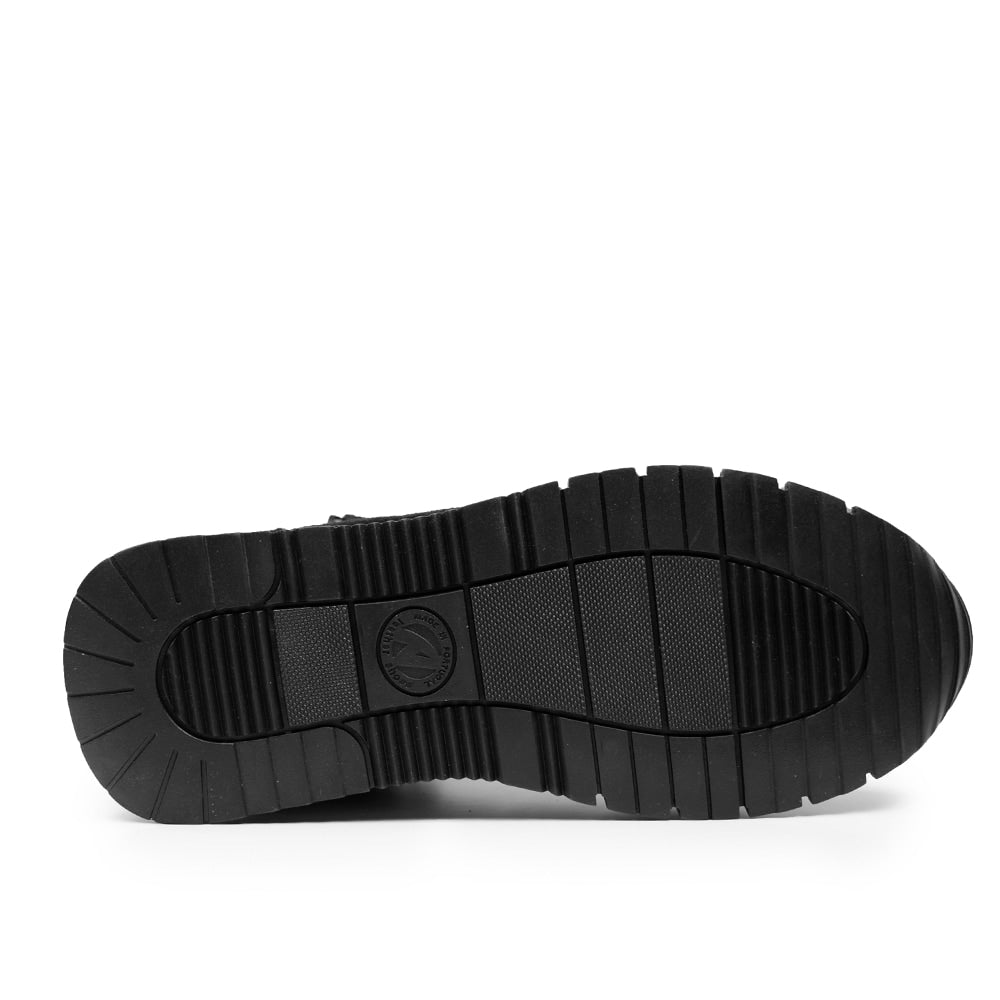 Produktbild 6 - Minfot Luna Høj Sneaker Mocka Sort
