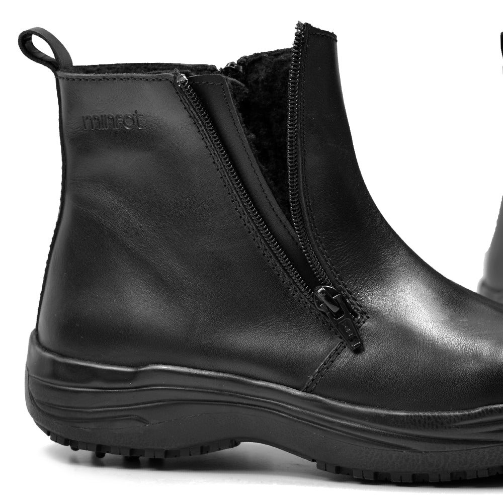 Produktbild 9 - Minfot Boots Orsa Skinn Svart