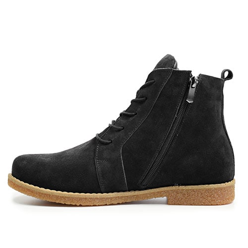 Produktbild 2 - Charlotte of Sweden Mocka Boots Amur Svart