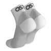 OS1st FS4 Hælsporestrømper ¼ Crew Sock White