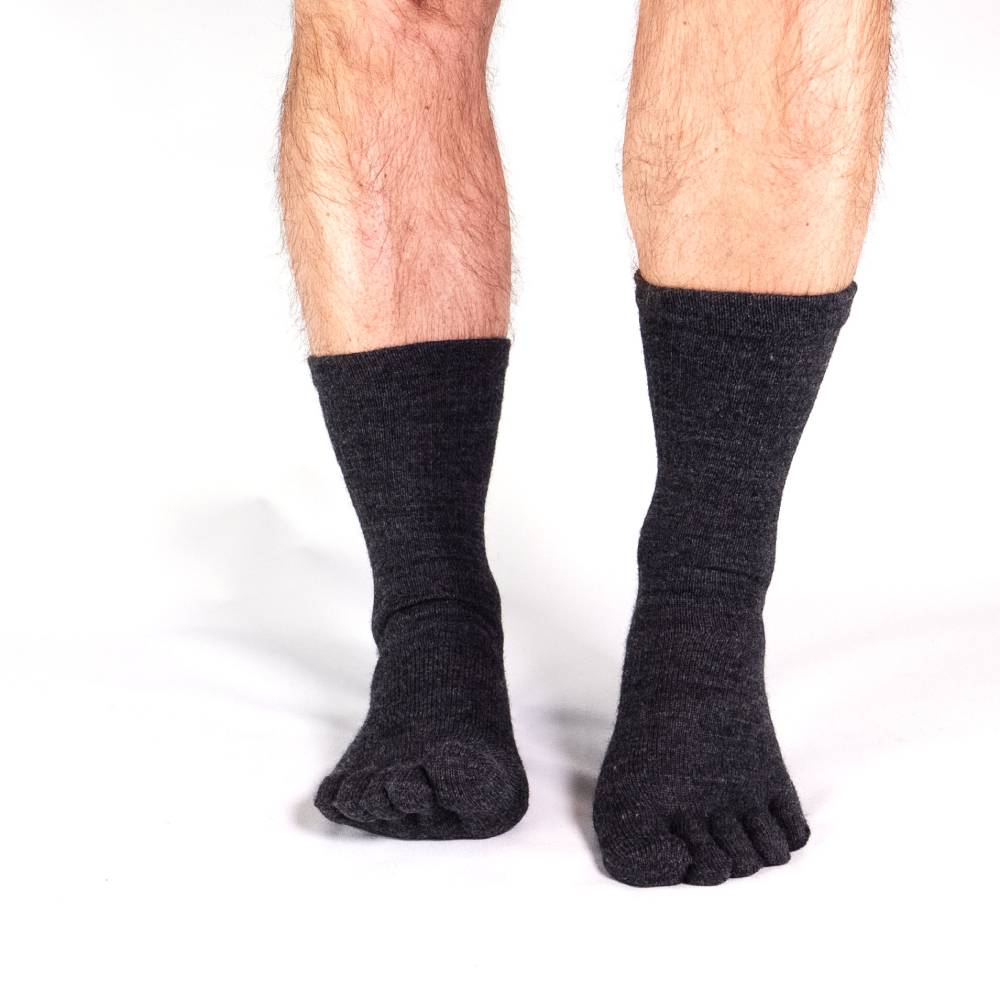 Funq Wear Tåstrømper Uld Herre Arctic Anthracite