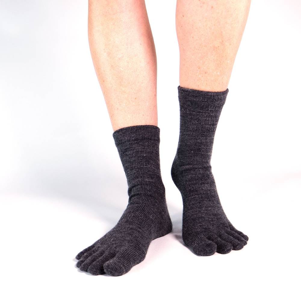 Funq Wear Tåstrømper Uld Arctic Anthracite