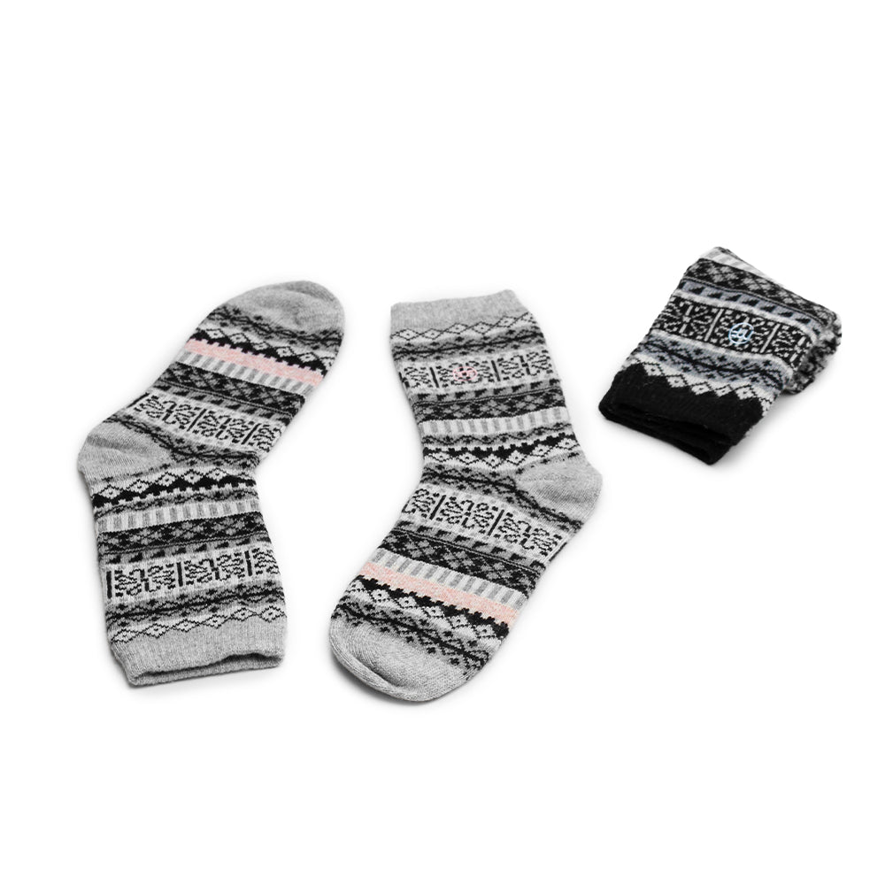 Produktbild 7 - Minfot Geilo Ullstrumpor Svart 2-pack