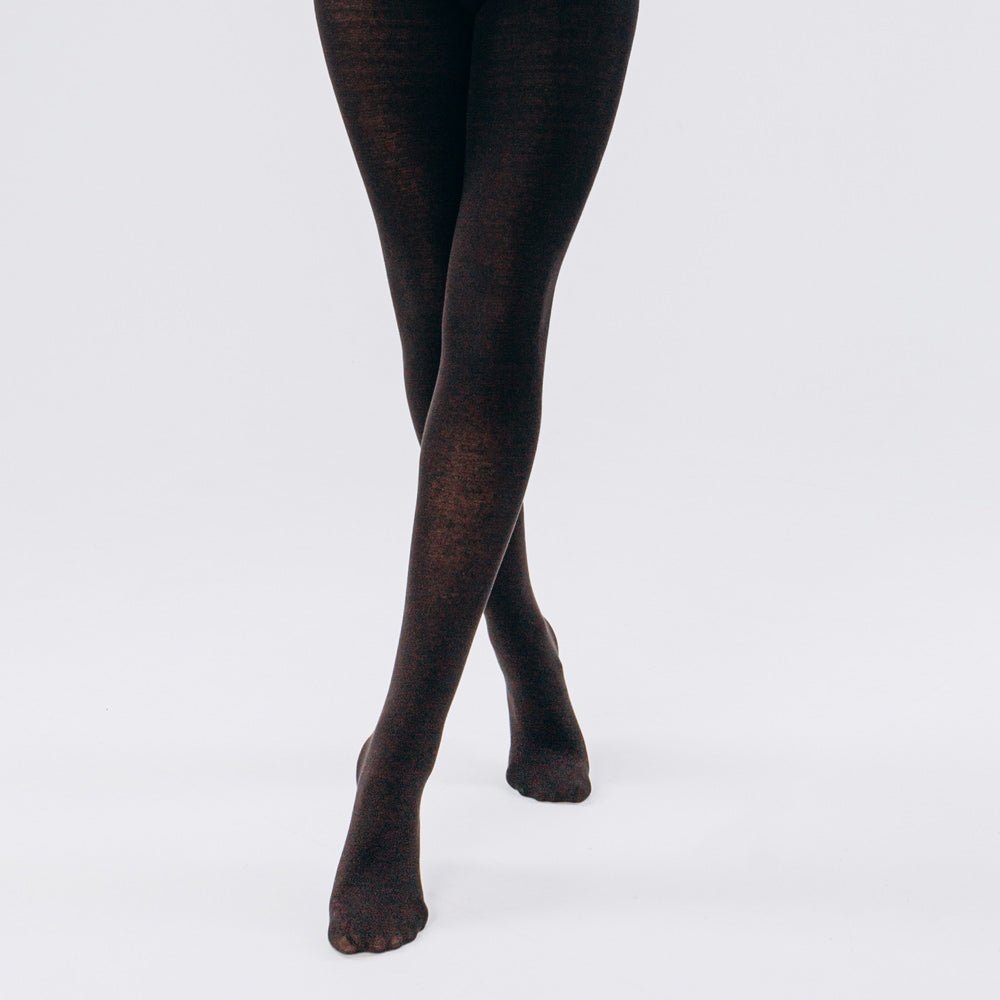 Giulia Lucky Cotton Strømpebukser Bomuld 200 den Sort