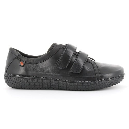 Green Comfort Sneaker Velcro Black