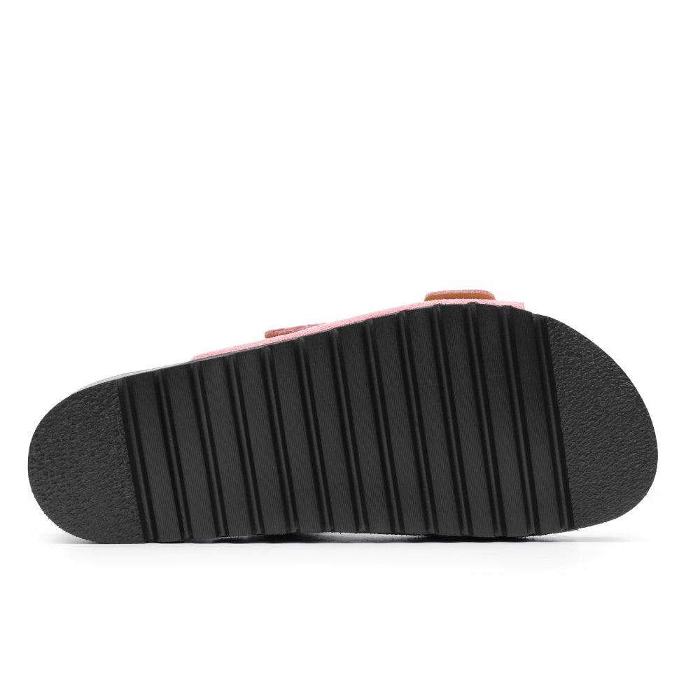 Minfot Moa Sandaler Dame Bio Ruskind Antik Rosa