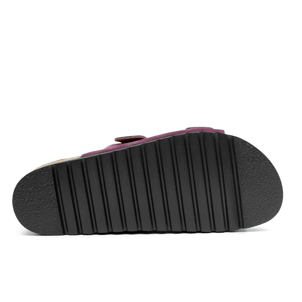 Minfot Moa Sandaler Bio Ruskind Bordeaux