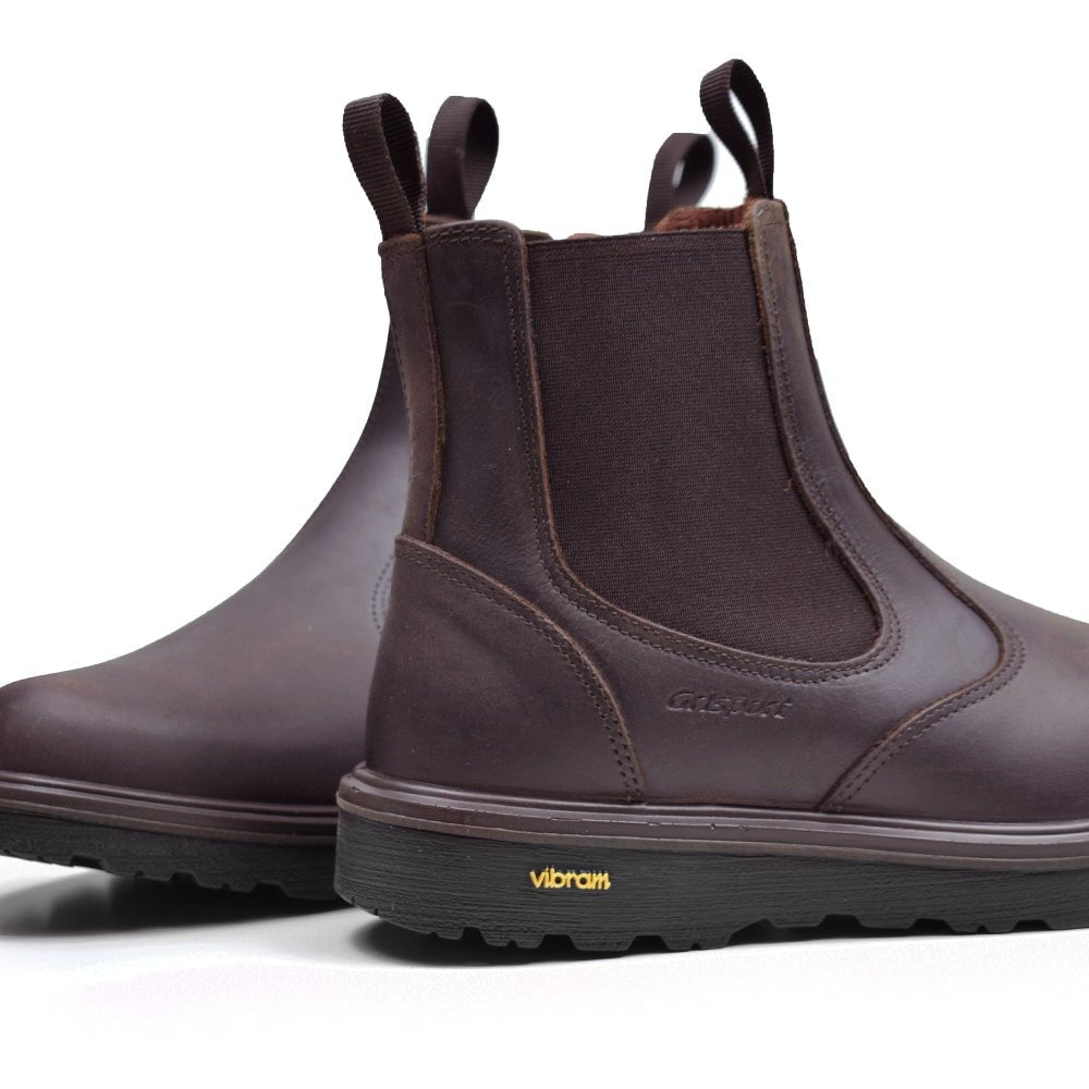 Produktbild 6 - Grisport Komfort Chelsea Boots Gritex Mörkbrun