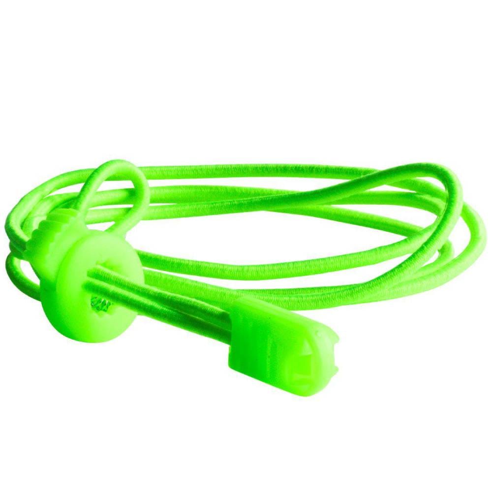 Springyard Snørebånd Neongrøn Elastic Lock