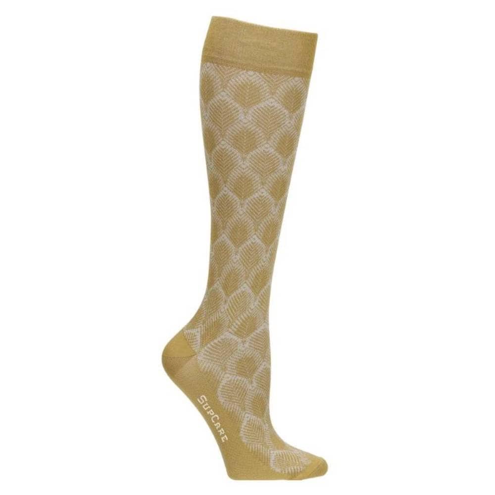 SupCare Stödstrumpor Bambu Peacock Yellow