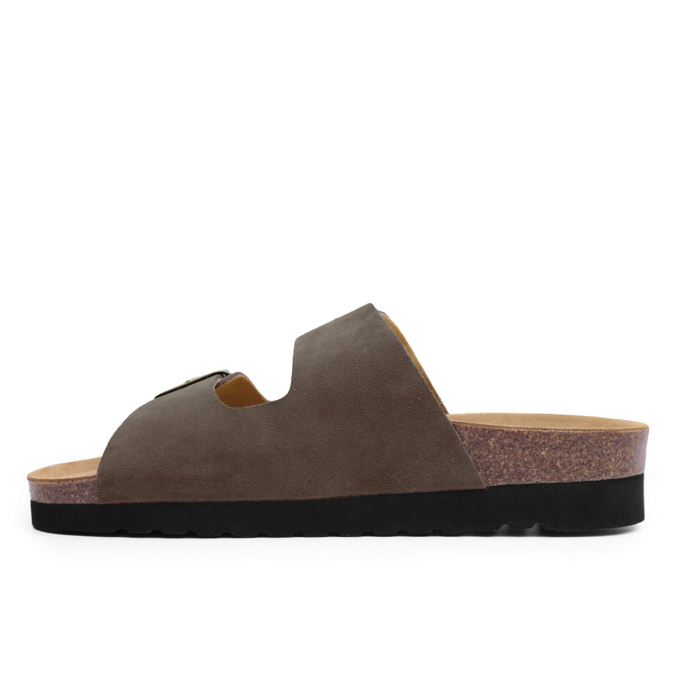 Minfot Moa Sandaler Dame Bio Ruskind Taupe
