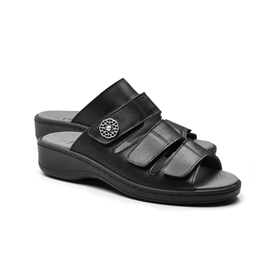 Produktbild 4 - Minfot Sandaler Hallux Valgus Dahlia Svart