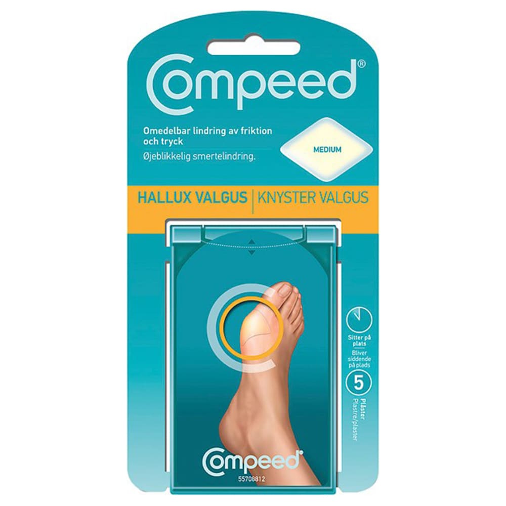 Compeed Hallux Valgus Plaster 5-pak