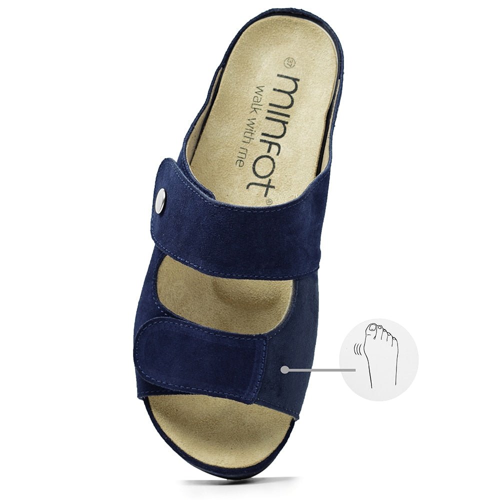 Produktbild 6 - Minfot Sandaler Stretch Skagen Navy