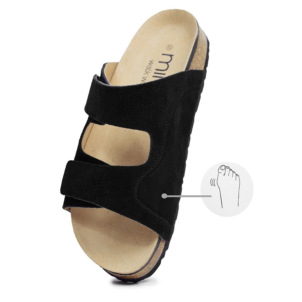 Minfot Hallux Valgus Sandaler Primo Soft Sort