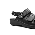 Minfot Sandaler Hallux Valgus Dahlia Hælrem Sort