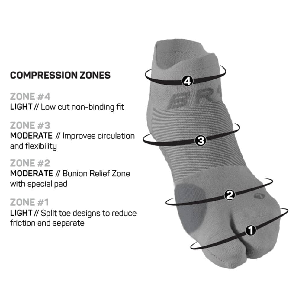 Produktbild 4 - BR4 Bunion Relief Sokker Sort