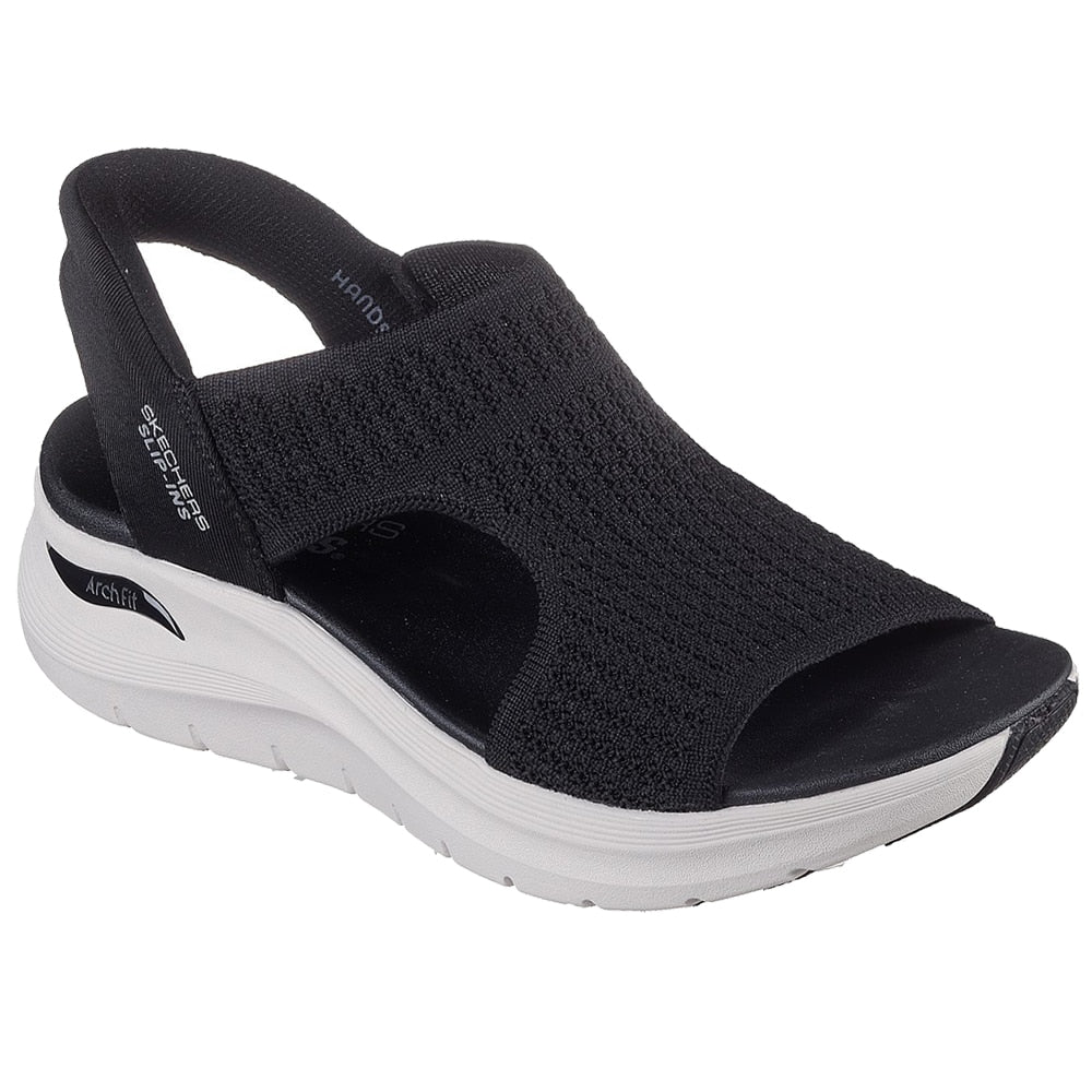 Skechers Sandaler Arch Fit 2.0 Slip-Ins Sling Back Black